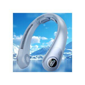 NEW Portable Neck Fan that Blow Cold Air, LED Display